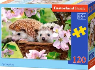 Obrázek z Puzzle ježci 120 dílků 